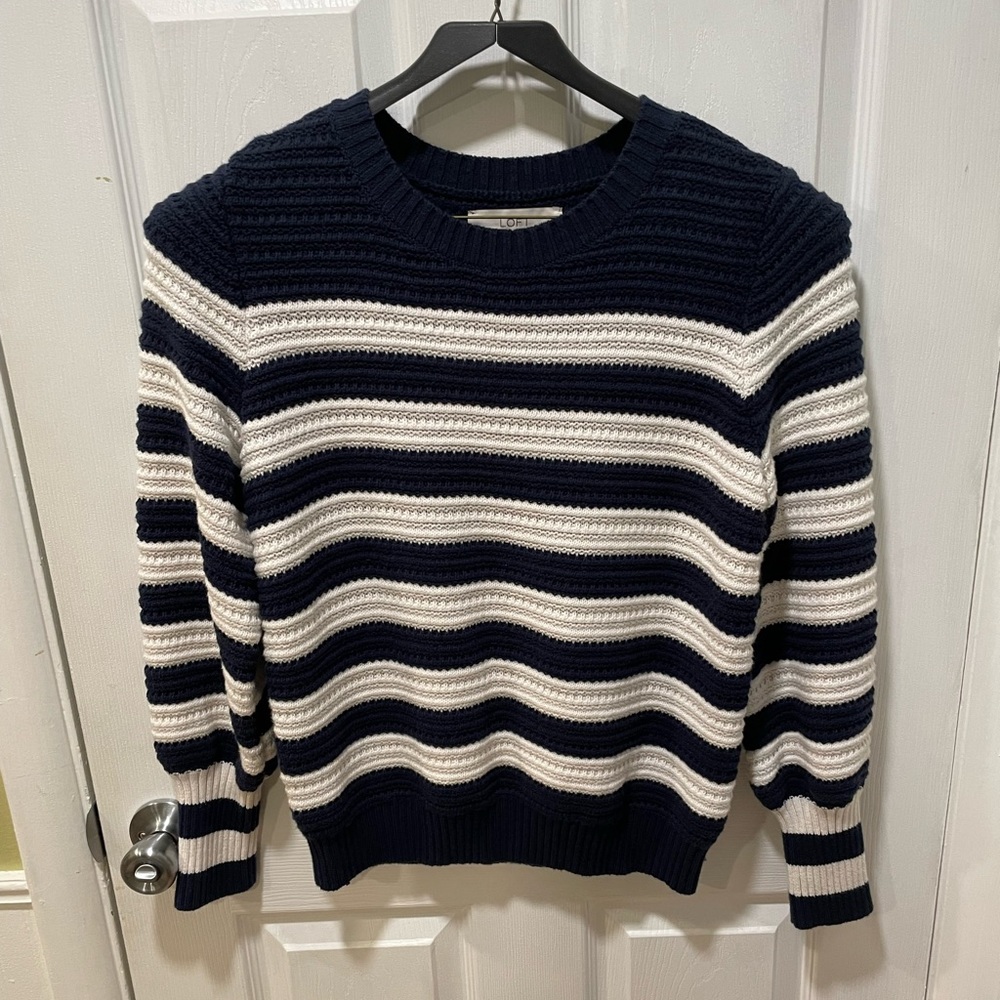 Ann Taylor Loft Pointelle Sweater